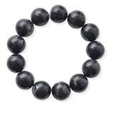 105499, RESIN ACRYLIC BALL BEADED STRETCH BRACELET