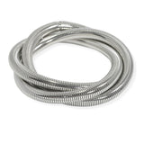 105783, SET OF 3 CIRCULAR CHAIN BANGLE BRACELET