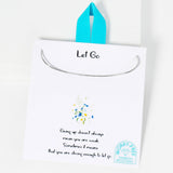 105793, WATER TARNISH RESISTANT, STAINLESS STEEL, LET GO, 1MM DAINTY SNAKE CHAIN NECKLACE