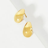 105799, WATER TARNISH RESISTANT, STAINLESS STEEL, UP TO YOU, TEARDROP STUD EARRING