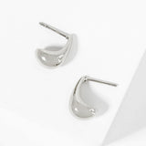 105800, WATER TARNISH RESISTANT, STAINLESS STEEL, DROPPING WATER, STUD EARRING