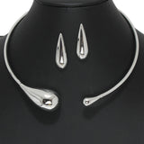 105963, ROUNDED EDGE CHOKER NECKLACE