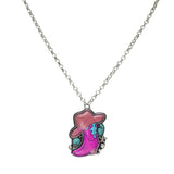 106081, WESTERN THEMED BOOTS, HAT PENDANT NECKLACE