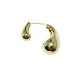 106116, TEARDROP FRONT AND BACK EARRING