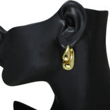 106116, TEARDROP FRONT AND BACK EARRING