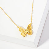 106241, GOLD DIPPED, WHATEVER IT TAKES, BUTTERFLY NECKLACE