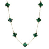 106286, CLOVER STATION DESIGNER INSPIRED NECKLACE