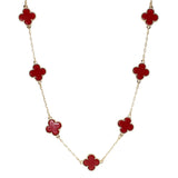 106286, CLOVER STATION DESIGNER INSPIRED NECKLACE