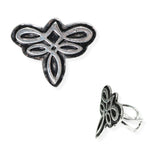 106292, WESTERN THEMED, ENGRAVED SYMBOL CUFF RING