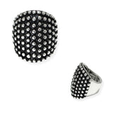 106295, WESTERN THEMED TEXTURED STRETCHABLE RING