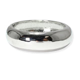 106415, 0.8" SHINY SOLID METAL BANGLE BRACELET