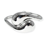 106421, TEARDROP ACCENT METAL OPEN CUFF BRACELET