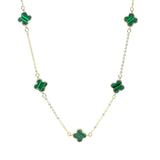 106460, CLOVER STATION DESIGNER INSPIRED NECKLACE