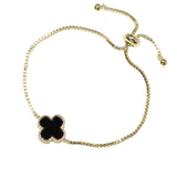 106461, CLOVER STATION DESIGNER INSPIRED ADJUSTABLE BRACELET