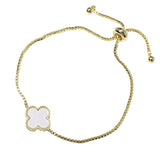 106461, CLOVER STATION DESIGNER INSPIRED ADJUSTABLE BRACELET