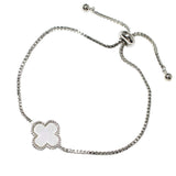 106461, CLOVER STATION DESIGNER INSPIRED ADJUSTABLE BRACELET