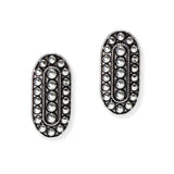 106533, WESTERN GEOMETRIC BALL TEXTURED POST EARRING