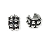 106548, WESTERN BALL TEXTURED POST EARRING