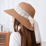 106620, RIBBON BOW BAND ACCENT SUMMER HAT