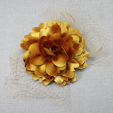 106757, FLOWER MESH ACCENT FASCINATOR HEADBAND