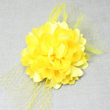 106757, FLOWER MESH ACCENT FASCINATOR HEADBAND