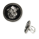 106783, WESTERN BUFFALO ENGRAVED CUFF RING