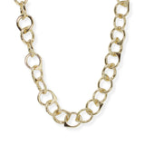 106863, GEOMETRIC ROUND CHAIN NECKLACE