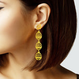 106879, EASTER EGG DROP DANGLE EARRING