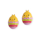 106883, EASTER EGG ENAMEL STUD EARRING
