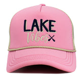106890, LAKE VIBES, EMBROIDERED MESH TRUCKER HAT