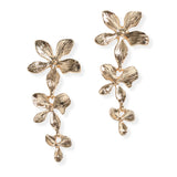 106901, FLOWER DROP DANGLE EARRING