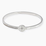 106928, MOTHER OF PEARL FLOWER CLOVER ACCENT DESIGNER INSPIRED BRACELET