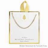106973, 18K GOLD FILLED, DAINTY CHAIN NECKLACE