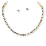 107064, RHINESTONE CHAIN NECKLACE