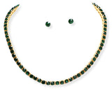 107064, RHINESTONE CHAIN NECKLACE