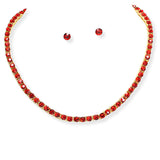 107064, RHINESTONE CHAIN NECKLACE