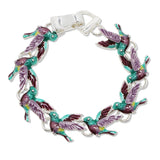 108748, BIRD ENAMEL MAGNETIC CLOSURE BRACELET