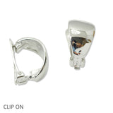 108847, METAL CLIP ON EARRING