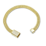 108913, MICRO PAVE CUBIC ZIRCONIA MAGNETIC CLOSURE BRACELET