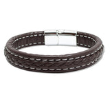 109088, MENS BRACELET COLLECTION BRAIDED LEATHER BRACELET