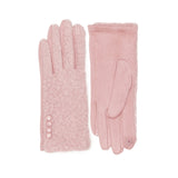 109121, SOFT TEXTURED BOUCLE TOUCH SCREEN GLOVES