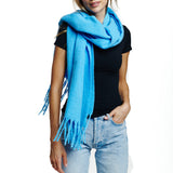 109125, TEXTURE SOFT SOLID OBLONG SCARVES