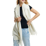 109125, TEXTURE SOFT SOLID OBLONG SCARVES