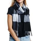 109127, COZY SOFT CLASSIC PLAID SCARVES