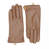 109145, LUXE WEAVE FAUX LEATHER TOUCH SCREEN GLOVES