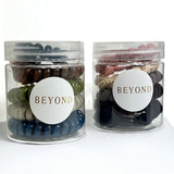 109215, SET OF 6 MULTI COLOR SPIRAL COIL HAIR TIES