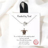 109436, GUIDED BY SOUL SEA TURTLE CUBIC ZIRCONIA PENDANT NECKLACE