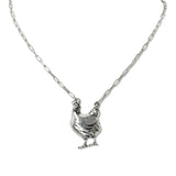 109470, WESTERN FARM ANIMAL ROOSTER CHICKEN PENDANT NECKLACE