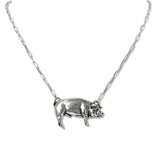 109471, WESTERN FARM ANIMAL PIG PENDANT NECKLACE