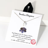 109505, TIMELESS ELEGANCE SINGLE PEARL PENDANT NECKLACE